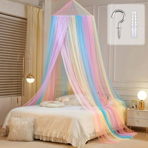 GTDOOCE Letto Zanzariera da 60x250x1250cm, Zanzariera per Letto Matrimoniale per Casa e Campeggio