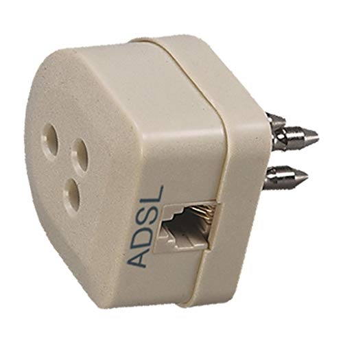 Fanton Commutatore Adsl Spina/Presa Tripolare