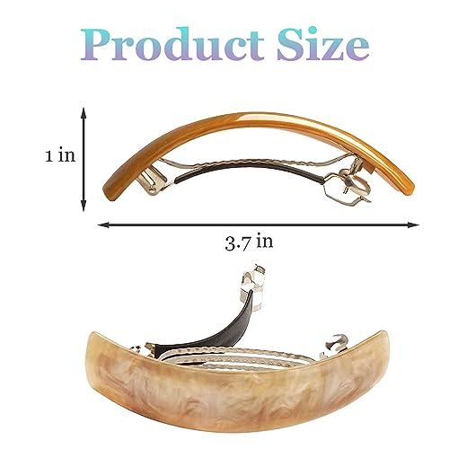 Yzurbu 3Pcs Large Hair Barrettes thumb #1