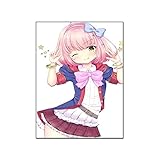 Poster Anime Poster A Loli A Day Keeps The Depression at Bay Modern Home Wall Decoration for Bedroom Or Living Room Canvas Printing Decoration16x20inch(40x51cm)