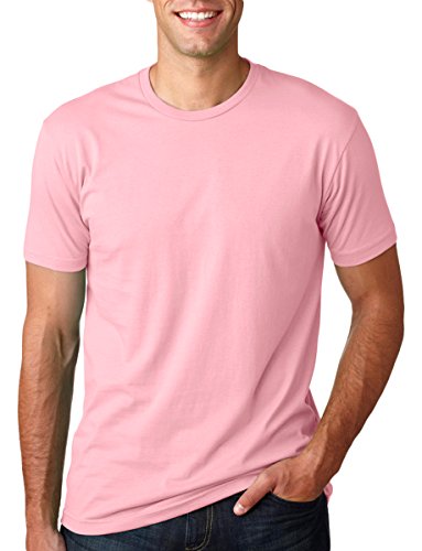 Next Level Unisex Cotton T-Shirt M LIGHT PINK