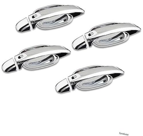 Poignée de porte Audi A1 2010-2017 cache chromé et cuvette fibre de carbone accessoire