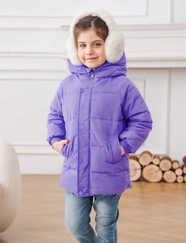 Toddler Boys Girls Winter Coat Warm Fleece Jacket for Kids 1-5T2