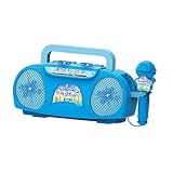 KIXZSAZ Machine à Microphone en Forme de Dessin animé, Instrument de Musique pour garçons et Filles, Jouet éducatif Portable, pour Toutes Les Occasions, Instrument Musique avec lumière,