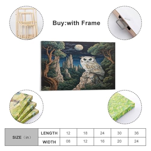 Impression sur toile premium 40x60cm pour une décoration murale chic