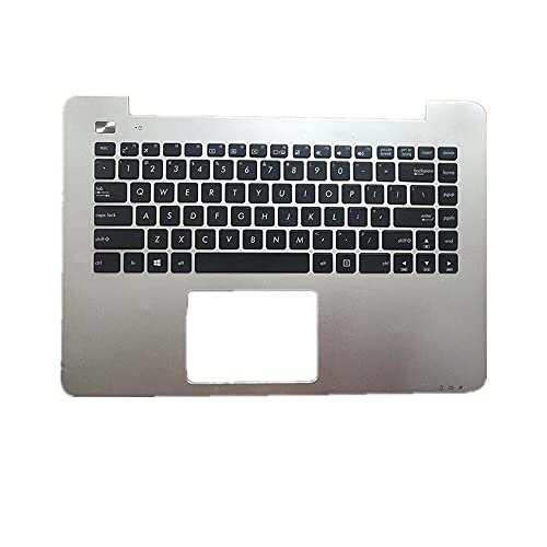 Clavier ASUS A455 blanc avec coque C intégrée disposition US