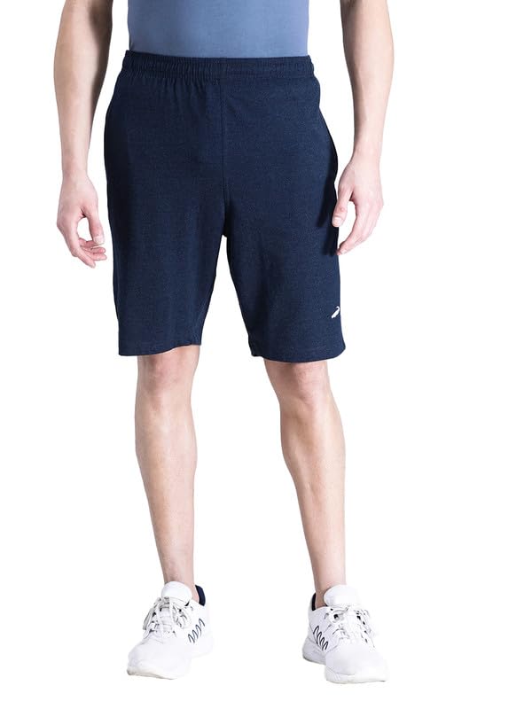 CROCODILE Men Solid Track Shorts | Comfort Fit | Mid Rise | Drawstring Waist | Above Knee Length | Casual Sports Lounge Shorts-picture-11