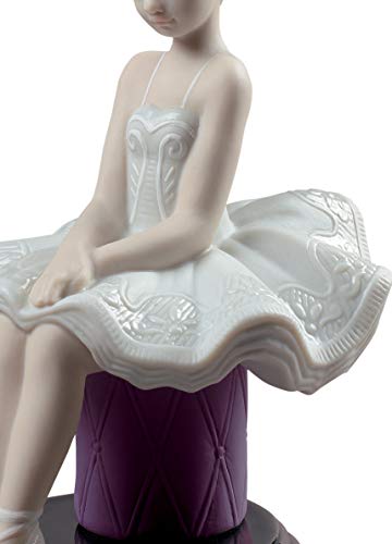 LLADRÓ Figura Niña Mi Primera Clase De Ballet. Porcelain Ballerina Figure. - Image 6
