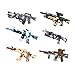koolfigure 30 Pieces of WW2 Guns Weapons Pack Designed for Army Minifigures, Painted Camouflage Mini Rifle Guns, Snipers, Camo Guns for 2.5