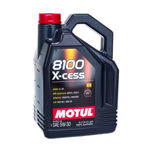 GALÃO 4 LITROS DE LUBRIFICANTE ÓLEO DE MOTOR - MOTUL - 8100 5W-30 X-CESS GEN2 - SINTETICO