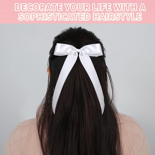 Accesorios para el cabello Vivinin 4 piezas con lazos de satén miniatura 6