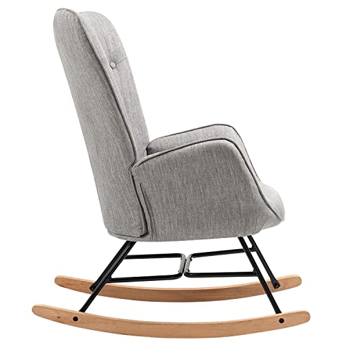MEUBLE Cosy XXL-Sessel im skandinavischen Design Großer Polstersessel aus Stoff mit Hoher Rückenlehne und Armlehnen