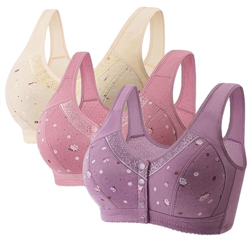 3-Pack Soutien - Gorge pour Femmes Âgées Grande Taille...
