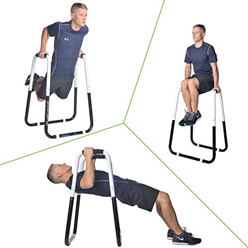 Ultimate Body Press Dip Bar Fitness Station (Renewed)