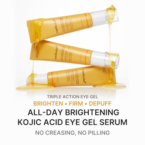 Medicube Brightening Eye Care Duo: Kojic Acid & Mini Device