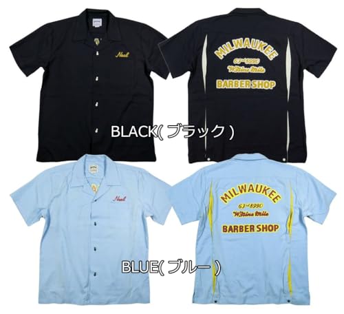 HOUSTON MILWAUKEE 半袖ボウリングシャツ 41178
