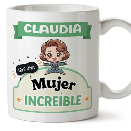 MUGFFINS Tazas Personalizadas para MUJER/ESPOSA - En Español -