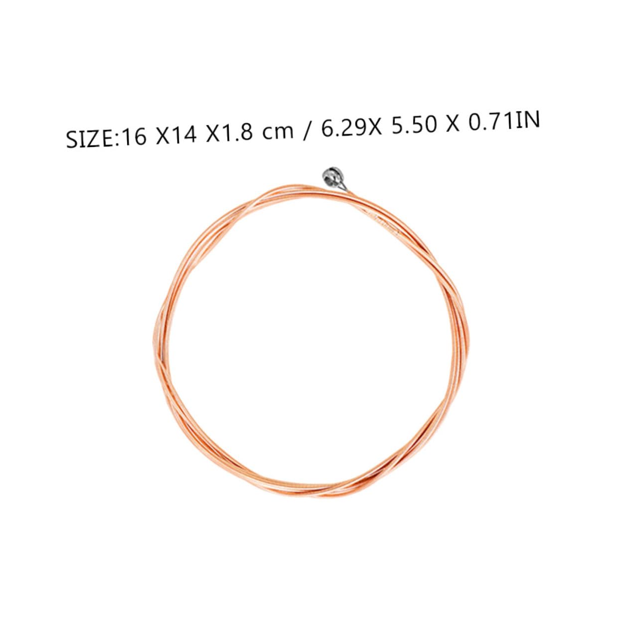 GOOHOCHY Bass Strings 4pcs Hexagonal Coated Metal Strings for Bass Guitar