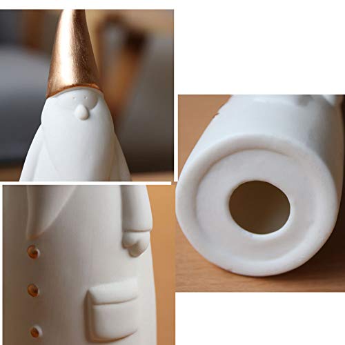 Realideas Set Of 3 Christmas Gnome Statue Santa Claus Figurine thumb #4