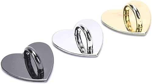 Miniatura 2 de 2 unidslote de anillo de dedo adhesivo para teléfono, geometría, soporte de teléfono, gancho para bricolaje, suministros colgantes, llavero de