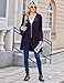 Zeagoo Long Sweatshirt Womens Zip Up Hoodies Long Sleeve Sweatshirts Fall Outfits Oversized Sweaters Casual Fashion Jackets Navy