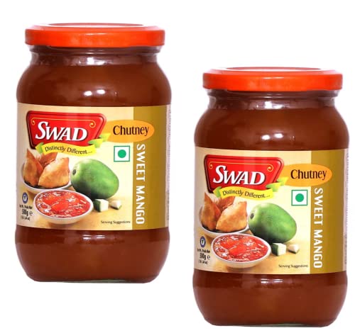 Image of SWAD Sweet Mango Chutney 1kg | Meethi Aam Chutney | Authentic Indian Mango Preserve | Khatta Meetha Fruit Spread | Perfect with Chaat, Samosa, Snacks, Paratha & Indian Meals