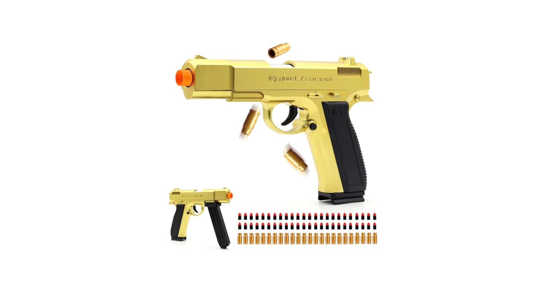 銃型フィジェットトイ ゴールド Amazon.com: DaoDaoZhu Gold Toy Pistol Guns Toys for 8 9 10