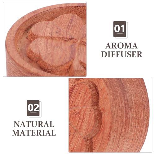 Difusor aromático eléctrico de madera para aceite esencial miniatura 3