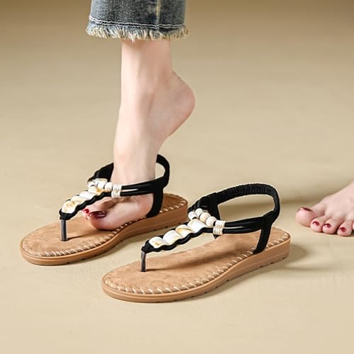 Chanclas de gladiador elásticas y sandalias veraniegas para mujer 3
