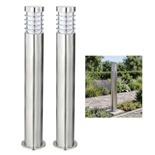 National Lighting IP44 Rated Triangular Bollard Light Outdoor Driveway Patio Mains LED Bollard...