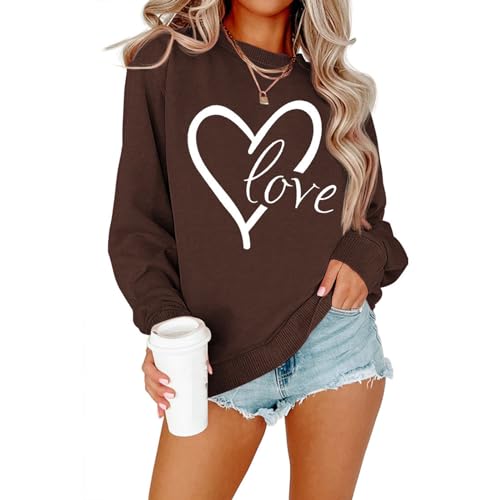 Long Sweaters For Women Oversized Crewneck Crewneck Sweatshirts Women Plain Sweatshirt Mama Gifts Cute Clothes Oversized Hoodies For Women Purple Sweater Fleece Sweatshirts For Women Plain