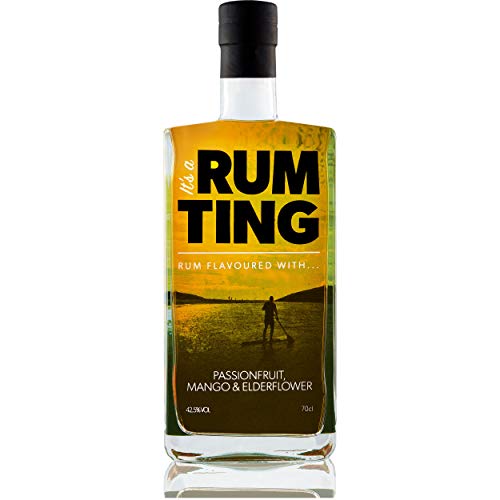 RumTing 70cl Passionfruit Mango and Elderflower Rum Premium Caribbean Fruit Flavoured Rum Infused with Tropical Fruits