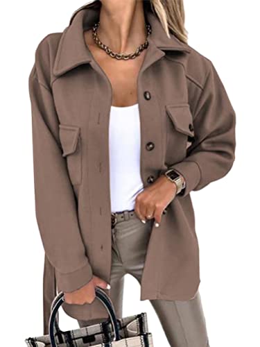 Manteau laine femme chaud pour un style casual chic au quotidien en hiver