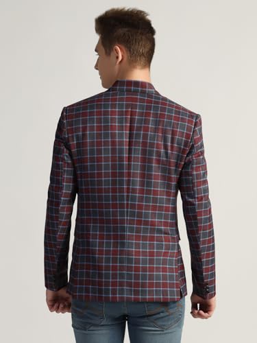 Image of TAHVO Tweed Blazer for Men - Formal & Casual Winter Wear Blazer