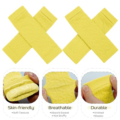 Image of ROZKITCH 4 PCS Dog Arm Sleeves for Licking Scratching Elbow Front Legs | Soft Knitting, Stretchy Fit Sleeves, Helps Reduce Licking, Dog & Cat Friendly, Easy to Wear, Daily Leg Coverage