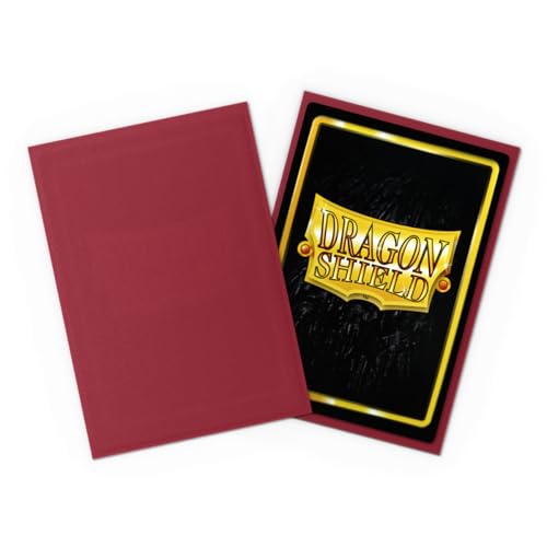 Dragon Shield Japanese Matte Sleeves - Blood Red ’Juusouken’ (60 Sleeves)