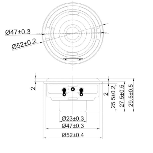 Altavoz impermeable IPX7 de 52 mm y 8W para ambientes húmedos, pack de 2 6