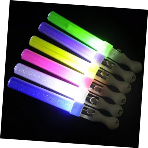 SWOOMEY 2Pcs Cheer Light Stick Concerto Flash Stick LED Light Stick Ativado Por Voz Flash Stick 26C