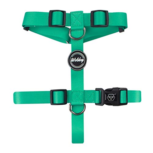 Peitoral H Para Cachorros in Green Tamanho M Woldog