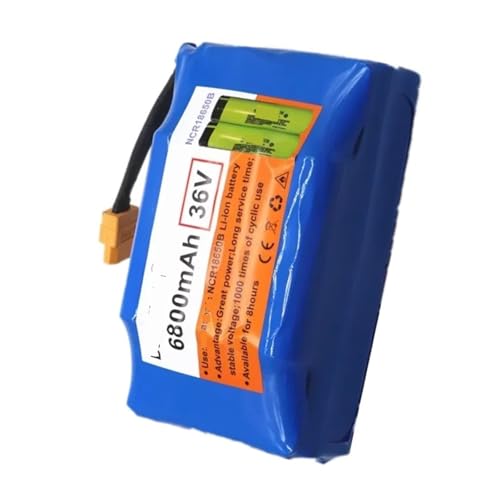 Original 36v 6.8ah Lithium Ion Battery Pack 10s2p Battery 6800mAh 42V, Compatible for Scooter Twist Car Power Battery
