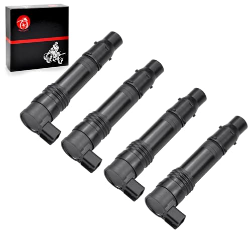 Image of Ignition Coils 4PCS for Kawasaki ZX1400 ZX1000 Ninja ZX-14 ZX-14R ZX14 ZX-10R Concours 14 ZG1400 2008-2023 21171-0005 21171-0029