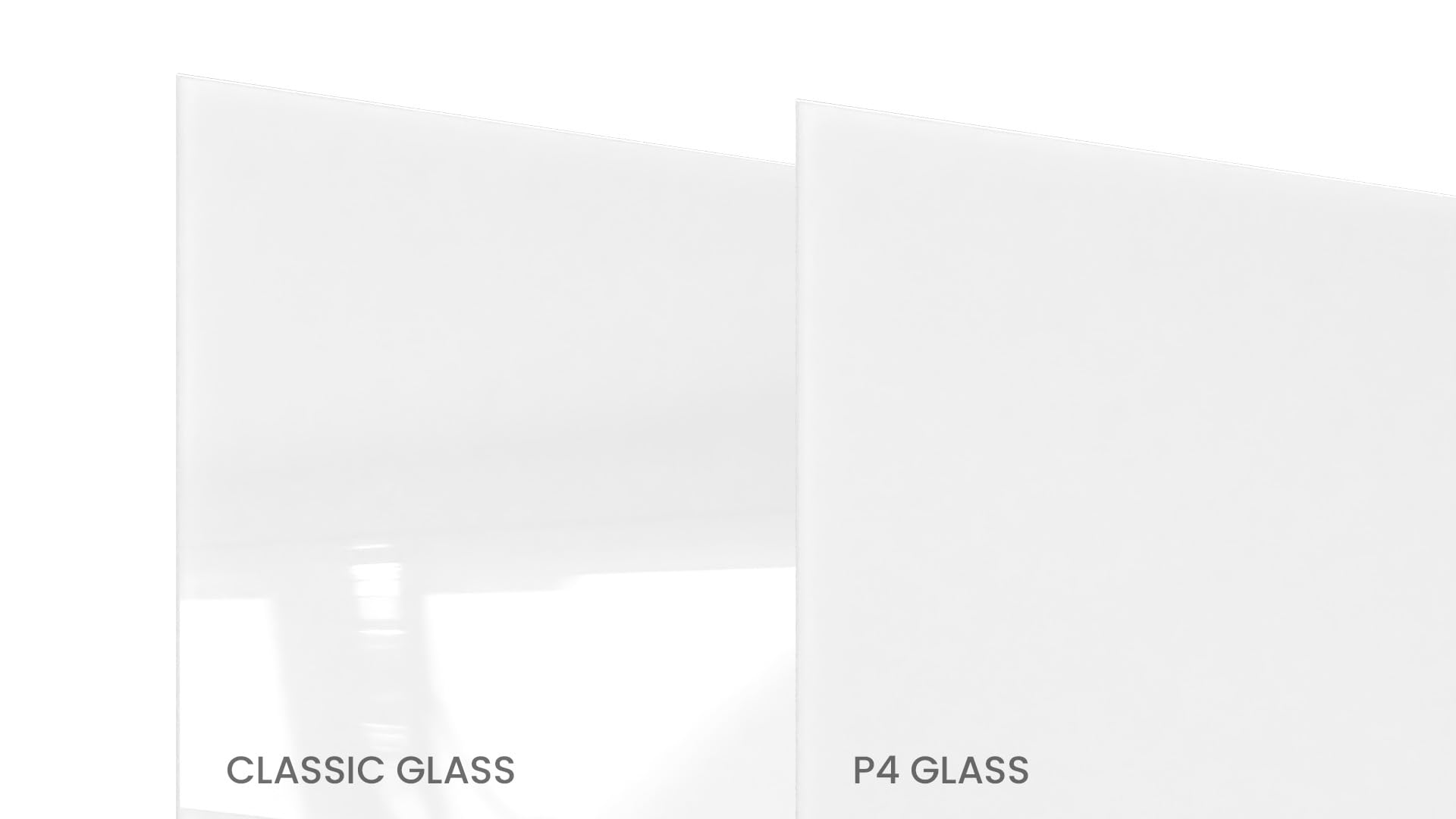 ALLboards Glastafel – matt magnetisch, für Projektionen geeignet, 200×100 cm, Projektionsglasplatte 200x100 cm