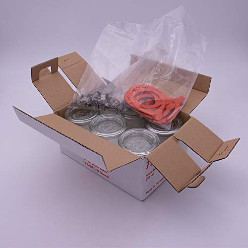 Flaschenbauer - kleines Sturzglas 50ml verwendbar als Mini Eimachglas, Marmeladenglas, Vorratsglas, Konservenglas 12 Stück Inklusive Etikett - Made in Germany – Bild 5