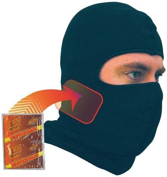 Heated Balaclava, Black, Universal