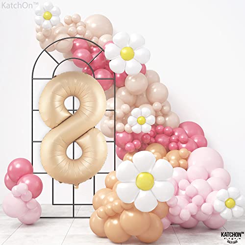 Image of KatchOn Caramel Number 8 Balloon 40 Inch