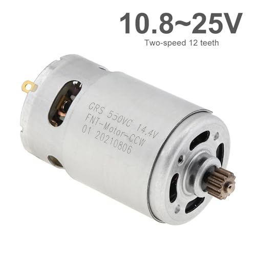 Moteur perceuse lithium 12V bloqué : solution pignon 11 dents 8.8mm 550 - 3