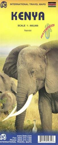 Kenya 1:920,000 Travel Map- 2014 (International Travel Maps)