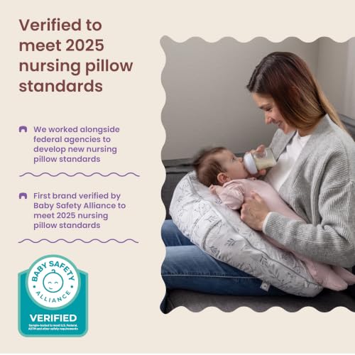 Image of Boppy Uplift Nursing Pillow, Inclined Feeding Support for Reflux Symptoms