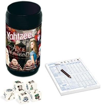 Disney Alice in Wonderland Yahtzee Collectors Edition