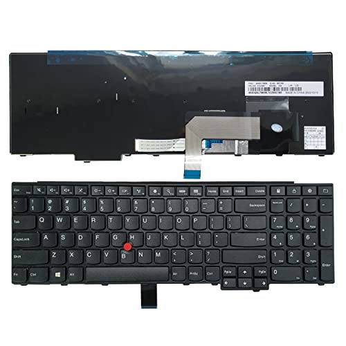 と互換性があります に適用 Lenovo Thinkpad E540 E545 E531 T540 T540P T550 L540 W540 W541 04Y2465 0C45030 01AX651 SN20L79835 ラップトップキーボードUSレイアウト (バックライトなし)
